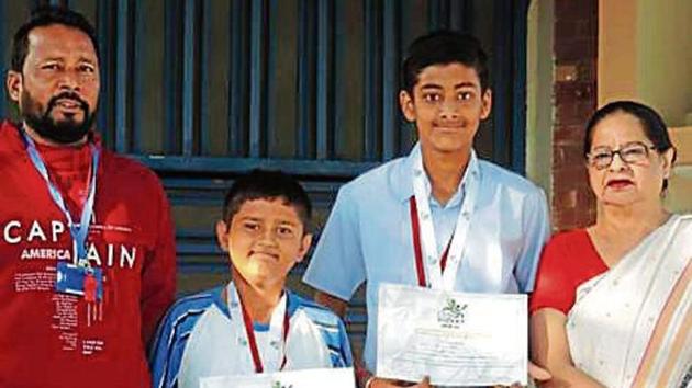 Saupin’s students shine in cricket championship. (HT) Saupin’s students shine in cricket championship. (HT)
