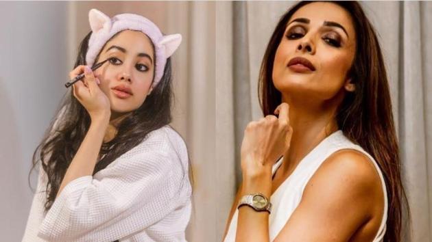 Malaika Arora gave a zero to Janhvi Kapoor for her winged eyeliner during a fun quiz on No Filter Neha.