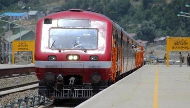 Train services had been operational between Banihal and Baramulla in the Valley since 2013, however services on this line connecting Kashmir to Jammu have been suspended following the Centre’s move in August to scrap Article 370 and 35 A. (Agency file photo) Train services had been operational between Banihal and Baramulla in the Valley since 2013, however services on this line connecting Kashmir to Jammu have been suspended following the Centre’s move in August to scrap Article 370 and 35 A. (Agency file photo)