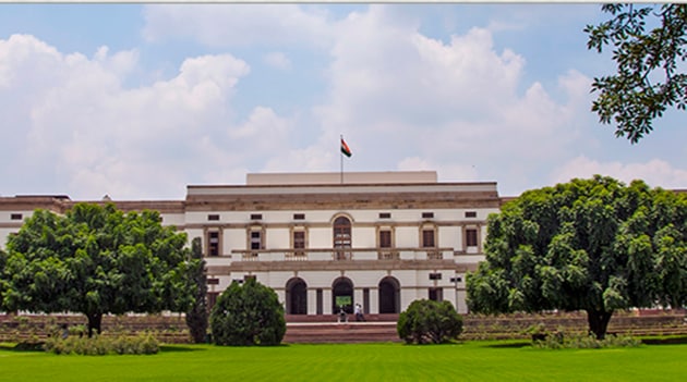 ANI on X: Delhi  Nehru Memorial Museum and Library (NMML) officially  renamed as the Prime Ministers' Museum and Library (PMML) Society with  effect from 14th August. Visuals from outside PMML.   /