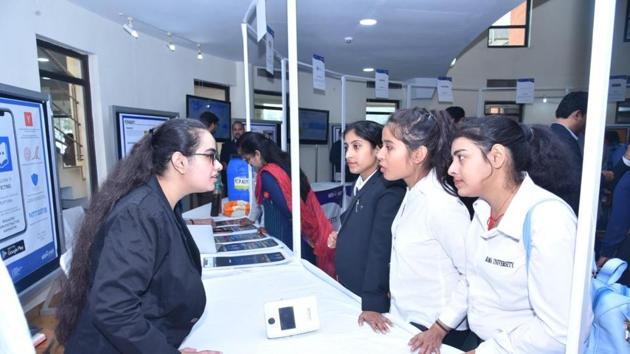 SIIC at IIT Kanpur organized its annual startup showcase event ‘Abhivyakti’ 2019 on Tuesday.(Sourced) SIIC at IIT Kanpur organized its annual startup showcase event ‘Abhivyakti’ 2019 on Tuesday.(Sourced)