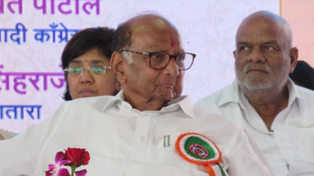 NCP chief Sharad Pawar has indicated in various meetings that for any arrangement with the NCP, the Shiv Sena needs to dump the BJP. ( Photo @PawarSpeaks)