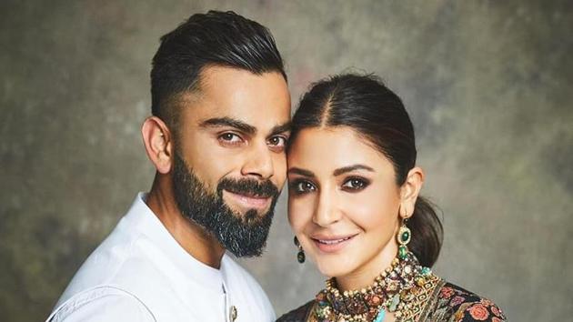 Anushka Sharma and Virat Kohli decked up for Amitabh Bachchan’s Diwali party.