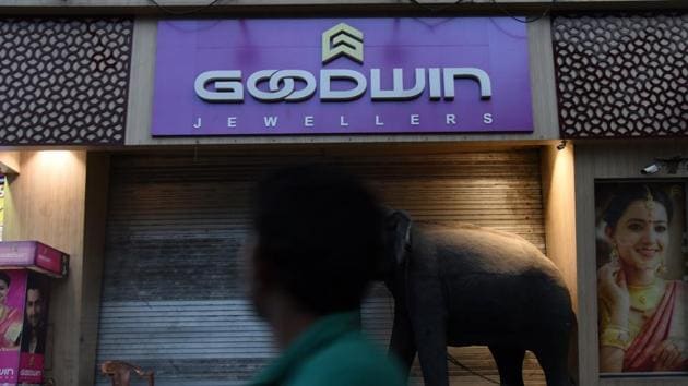 The managing director, director, branch manager and salespersons of the Goodwin Jewellers shop in Koregaon Park were booked on Wednesday, by Pune police in a case of cheating and defrauding investors. (HT FILE) The managing director, director, branch manager and salespersons of the Goodwin Jewellers shop in Koregaon Park were booked on Wednesday, by Pune police in a case of cheating and defrauding investors. (HT FILE)