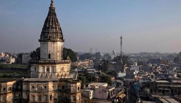 A general view of Ayodhya city, India, October 22, 2019. (Reuters file photo) A general view of Ayodhya city, India, October 22, 2019. (Reuters file photo)