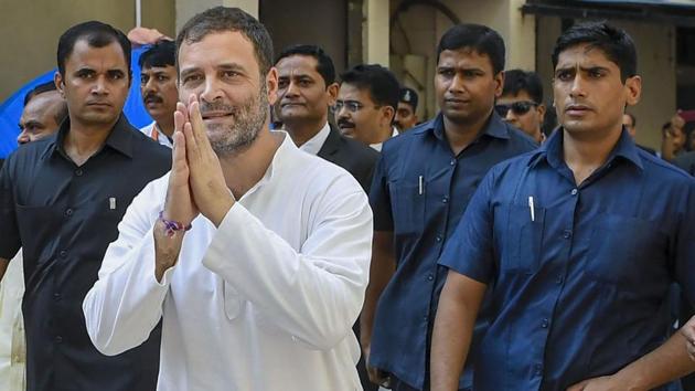 Congress leader Rahul Gandhi accompanied by Special Protection Group (SPG) in Surat. (PTI file photo) Congress leader Rahul Gandhi accompanied by Special Protection Group (SPG) in Surat. (PTI file photo)