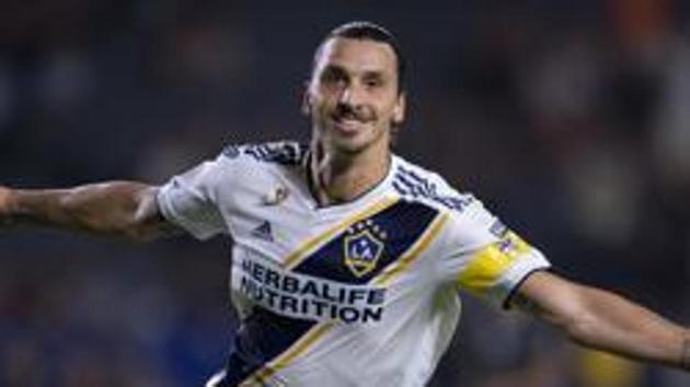 Zlatan Ibrahimovic (9) celebrates a goal during the second half against Sporting Kansas City at StubHub Center. Mandatory Credit: Kelvin Kuo-USA TODAY Sports(USA TODAY Sports) Zlatan Ibrahimovic (9) celebrates a goal during the second half against Sporting Kansas City at StubHub Center. Mandatory Credit: Kelvin Kuo-USA TODAY Sports(USA TODAY Sports)