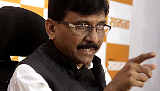 Shiv Sena leader Sanjay Raut addresses the media after Devendra Fadnavis resigns as chief minister. (ANI file photo) Shiv Sena leader Sanjay Raut addresses the media after Devendra Fadnavis resigns as chief minister. (ANI file photo)