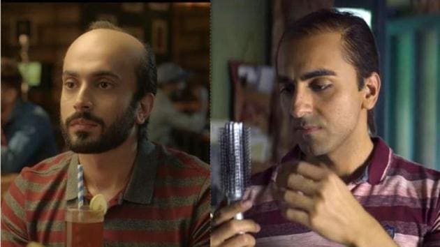 Bollywood released two films on balding men in last weeks -Bala and Ujda Chaman.