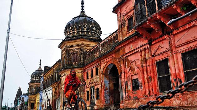 Ayodhya verdict aims to settle a decades-old dispute over ownership of a piece of land considered holy by both Hindus and Muslims (HT Photo) Ayodhya verdict aims to settle a decades-old dispute over ownership of a piece of land considered holy by both Hindus and Muslims (HT Photo)