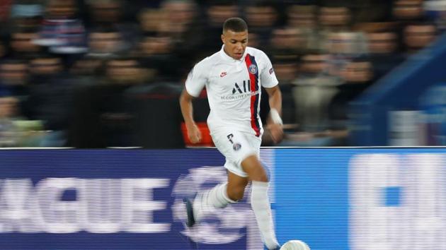 Kylian Mbappe in action(REUTERS) Kylian Mbappe in action(REUTERS)