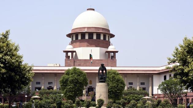After a series of events following the Allahabad High Court verdict of a three-way division of the disputed land and its subsequent failure, the top court called for an amicable settlement over who owns the site. On the eve of 25th anniversary of the demolition the SC decided to hear civil appeals filed by various parties challenging the 2010 Allahabad High Court verdict on the Ram Janmabhoomi-Babri Masjid title dispute on February 8 next year. (Sonu Mehta / HT Archive)