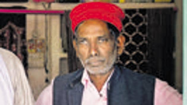 Iqbal Ansari on Saturday welcomed the Supreme Court verdict favouring the construction of a Ram temple on the disputed 2.77-acre plot in Ayodhya. (Amal KS/HT PHOTO) Iqbal Ansari on Saturday welcomed the Supreme Court verdict favouring the construction of a Ram temple on the disputed 2.77-acre plot in Ayodhya. (Amal KS/HT PHOTO)