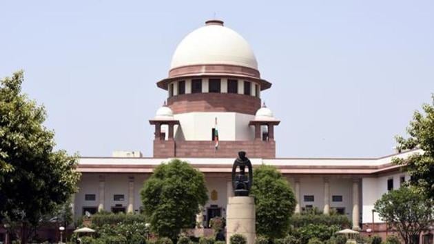 A View of Supreme court in New Delhi, India(Sonu Mehta/HT PHOTO)