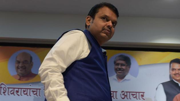 The BJP, which had emerged as the single-largest party in Maharashtra assembly polls with 105 seats, had declined to form the government on Sunday. (Vijayanand Gupta/HT Photo) The BJP, which had emerged as the single-largest party in Maharashtra assembly polls with 105 seats, had declined to form the government on Sunday. (Vijayanand Gupta/HT Photo)
