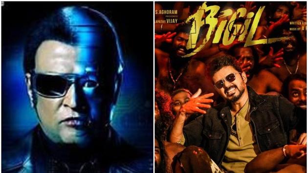 Vijay starrer Bigil has beaten Rajinikanth’s Enthiran’s lifetime gross earnings.