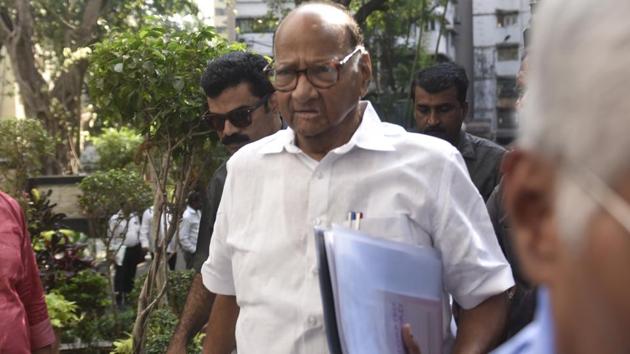 NCP Chief Sharad Pawar (Kunal Patil/HT Photo) NCP Chief Sharad Pawar (Kunal Patil/HT Photo)