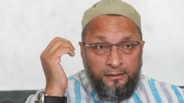 BJP leader NV Subhash on Tuesday said that AIMIM chief Asaduddin Owaisi has given an inflammatory statement against the Supreme Court’s Ayodhya verdict just to serve his own agenda.(PTI Photo) BJP leader NV Subhash on Tuesday said that AIMIM chief Asaduddin Owaisi has given an inflammatory statement against the Supreme Court’s Ayodhya verdict just to serve his own agenda.(PTI Photo)