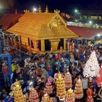 The Sabarimala judgment had led to clashes between the faithful and the Kerala state administration when the latter tried to enforce the rule of law. At the time the verdict was first pronounced in 2018, many felt that this was selective as it spoke only about undoing discriminatory practices against women in Hinduism(PTI)