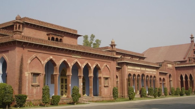 Uttar Pradesh cabinet on Monday gave its nod to setting up of a new university in Aligarh named after Raja Mahendra Pratap Singh, a freedom fighter and social reformer, who had given 3.04 acre land on lease at ₹2 per annum to Aligarh Muslim University in 1929 (HT File Photo) Uttar Pradesh cabinet on Monday gave its nod to setting up of a new university in Aligarh named after Raja Mahendra Pratap Singh, a freedom fighter and social reformer, who had given 3.04 acre land on lease at ₹2 per annum to Aligarh Muslim University in 1929 (HT File Photo)