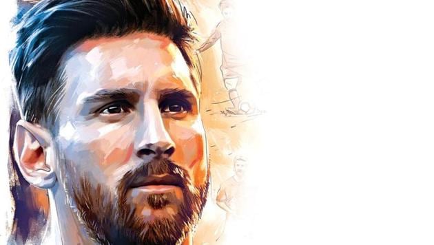 Messi drawing | Messi drawing, Black and white sketches, Black and white  art drawing
