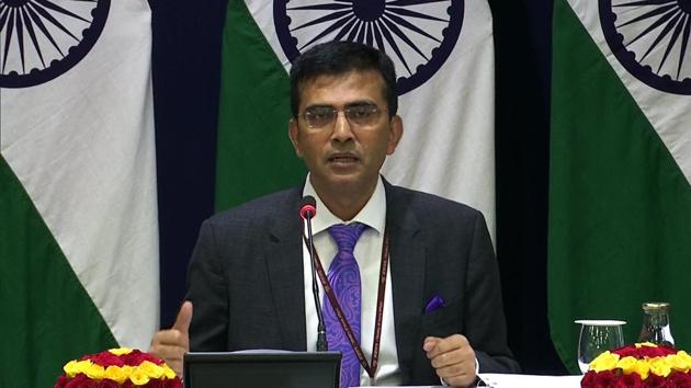 “We strongly condemn those responsible for deliberately spreading such fake and malicious news...” External affairs ministry spokesperson Raveesh Kumar tweeted. (ANI Photo) “We strongly condemn those responsible for deliberately spreading such fake and malicious news...” External affairs ministry spokesperson Raveesh Kumar tweeted. (ANI Photo)