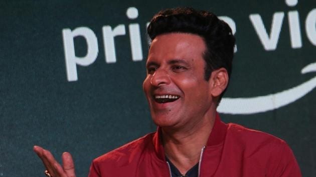 Actor Manoj Bajpayee at the launch of his web series The Family Man.(IANS)