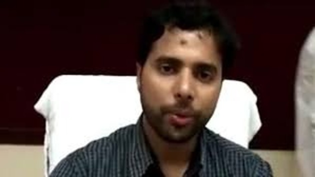 Prashant Sharma was removed from the post of district magistrate of Amethi on Thursday, November 14, 2019. (Photo Credit: livehindustan) Prashant Sharma was removed from the post of district magistrate of Amethi on Thursday, November 14, 2019. (Photo Credit: livehindustan)