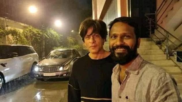 Vatrimaaran met Shah Rukh Khan in Mumbai couple of weeks back.