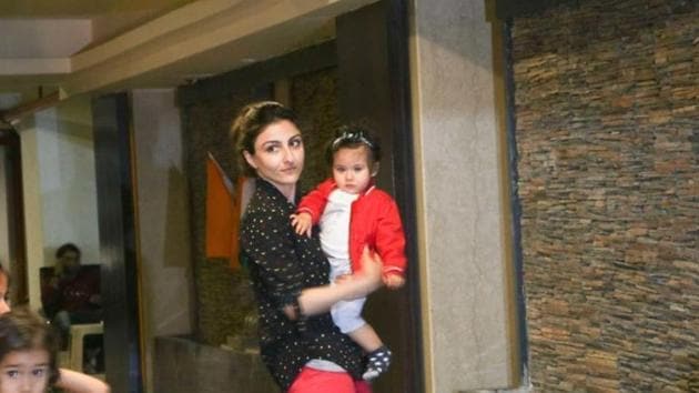 Soha Ali Khan has been a full-time mother ever since she gave birth to Inaaya in 2017.