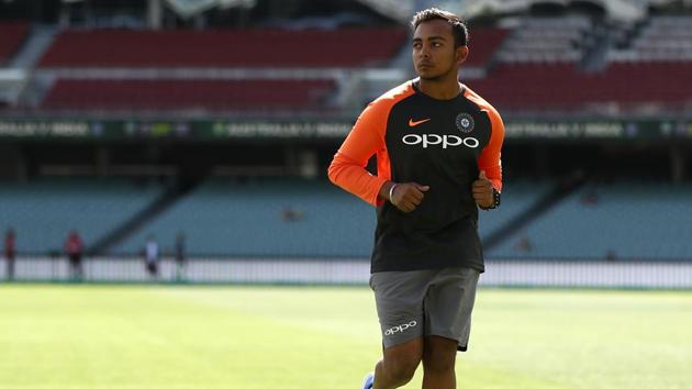 File image of Prithvi Shaw. (Getty Images) File image of Prithvi Shaw. (Getty Images)