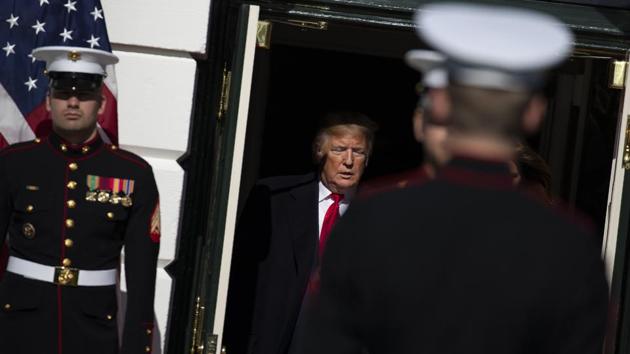President Donald Trump walks out of the White House to welcome Turkish President Recep Tayyip Erdogan on Wednesday, November 13, 2019, in Washington. (Photo: AP) President Donald Trump walks out of the White House to welcome Turkish President Recep Tayyip Erdogan on Wednesday, November 13, 2019, in Washington. (Photo: AP)