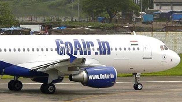 A major mishap was averted at the Bengaluru airport on Monday when GoAir flight from Nagpur carrying 180 passengers landed outside the runway in bad weather conditions.(File photo)