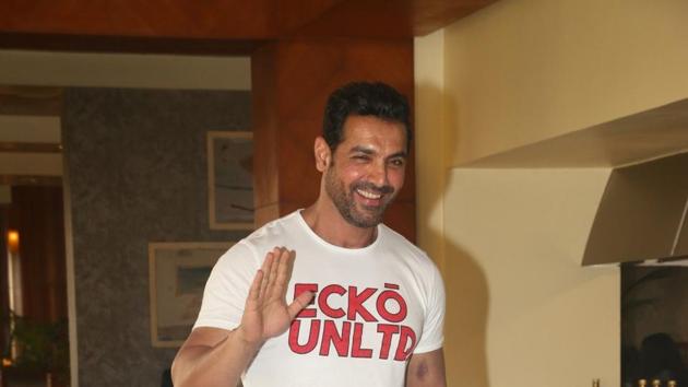 John Abraham at a media interaction during the promotions of Pagalpanti. (IANS) John Abraham at a media interaction during the promotions of Pagalpanti. (IANS)