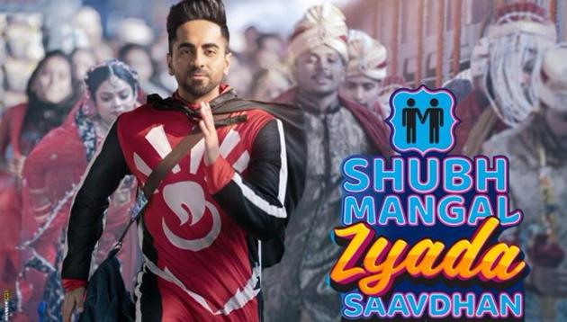 Shubh Mangal Zyada Saavdhan stars Ayushmann Khurrana, Jitendra Kumar and Maanvi Gagroo.