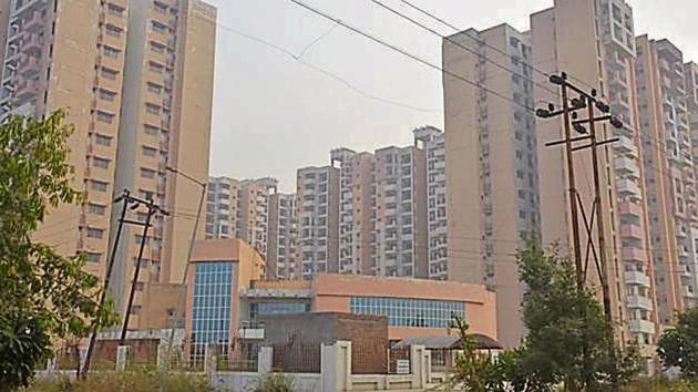 Madhuban Bapudham: Officials said allottees will be informed through notices, which will be served in three phases to specified categories of allottees. (HT Photo) Madhuban Bapudham: Officials said allottees will be informed through notices, which will be served in three phases to specified categories of allottees. (HT Photo)