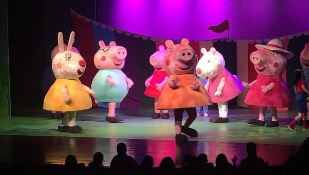 The Peppa Pig Musical showcased the world of Peppa’s fun and magic.(Instagram)