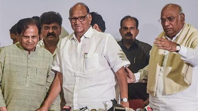Nationalist Congress Party (NCP) Chief Sharad Pawar said that President’s Rule would not continue for long and no or fresh elections will be held(PTI) Nationalist Congress Party (NCP) Chief Sharad Pawar said that President’s Rule would not continue for long and no or fresh elections will be held(PTI)