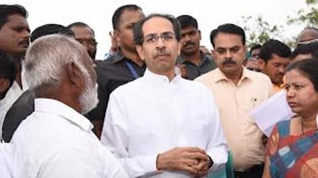 The Uddhav Thackeray-led party took on the BJP chief Amit Shah saying that his party had initially declined to form the government. (Shiv Sena/Twitter) The Uddhav Thackeray-led party took on the BJP chief Amit Shah saying that his party had initially declined to form the government. (Shiv Sena/Twitter)