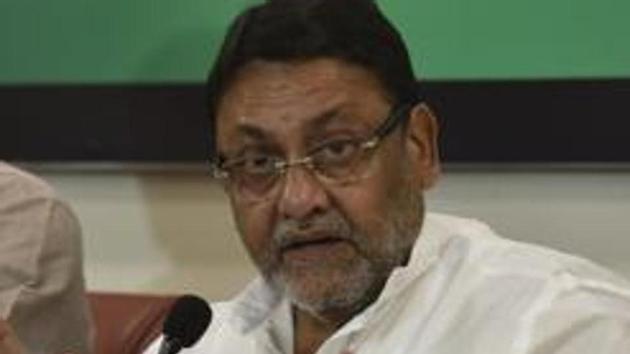 NCP chief spokesperson Nawab Malik made the remarks on BJP a day after Maharashtra BJP chief Chandrakant Patil said his party will soon form the government. (HT Photo) NCP chief spokesperson Nawab Malik made the remarks on BJP a day after Maharashtra BJP chief Chandrakant Patil said his party will soon form the government. (HT Photo)
