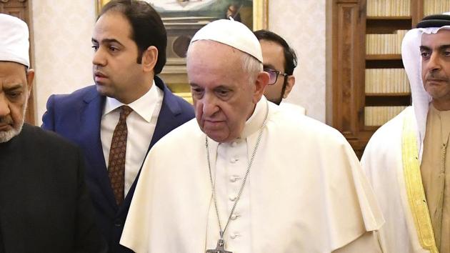Pope Francis says that the habit of persecuting Jews is beginning to be reborn which is neither human nor Christian. (AP Photo) Pope Francis says that the habit of persecuting Jews is beginning to be reborn which is neither human nor Christian. (AP Photo)