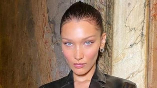 The Exciting Reason Bella Hadid Is Posing In A Bra On Instagram