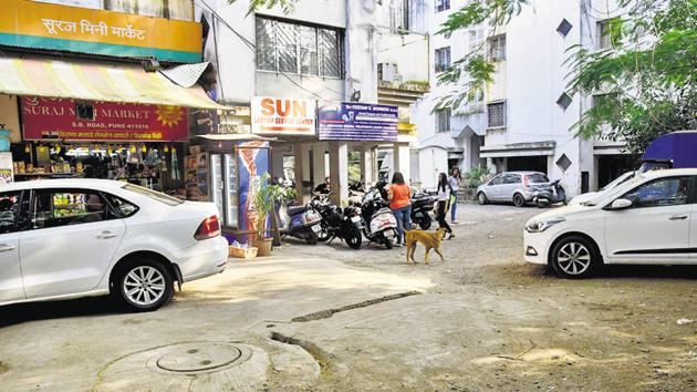 dog trolley around corner