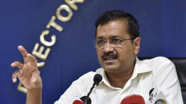 Chief Minister of Delhi Arvind Kejriwal. (Sanjeev Verma/HT PHOTO) Chief Minister of Delhi Arvind Kejriwal. (Sanjeev Verma/HT PHOTO)