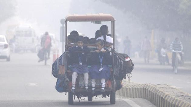 For some perspective about ‘prolonged exposure’, remember Delhi’s air quality has been monitored as ‘poor’, ‘very poor’ or ‘severe’ on 206 days in 2018, 213 in 2017 and 247 in 2016. (HT Photo) For some perspective about ‘prolonged exposure’, remember Delhi’s air quality has been monitored as ‘poor’, ‘very poor’ or ‘severe’ on 206 days in 2018, 213 in 2017 and 247 in 2016. (HT Photo)