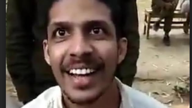 Myadam Prashanth was arrested by the Pakistan police for trespassing into their country as per the local media reports. (HT Photo: Special arrangement) Myadam Prashanth was arrested by the Pakistan police for trespassing into their country as per the local media reports. (HT Photo: Special arrangement)
