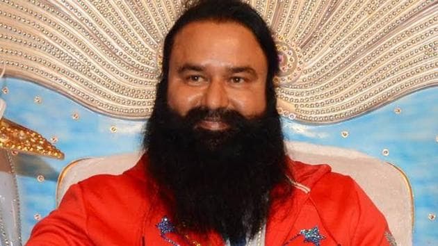 Ram Rahim was sentenced in August 2017 to 20 years in jail for raping two women.(HT File)