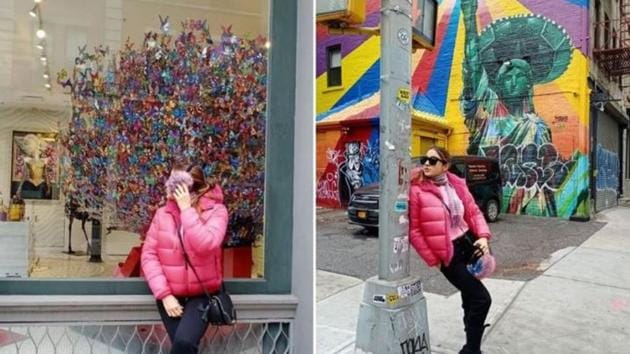 Sara Ali Khan shared new pictures from New York. (Instagram) Sara Ali Khan shared new pictures from New York. (Instagram)