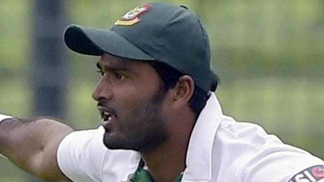 Bangladesh cricketer Shahadat Hossain in action.(File Photo)