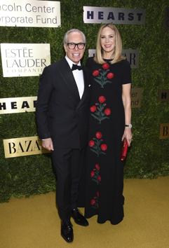 Fashion designer Tommy Hilfiger, left, and wife Dee Hilfiger arrive at The Lincoln Center Corporate Fund Fashion Gala honoring Leonard A. Lauder at Alice Tully Hall, Monday, Nov. 18, 2019, in New York. (Photo by Evan Agostini/Invision/AP) (Evan Agostini/Invision/AP) Fashion designer Tommy Hilfiger, left, and wife Dee Hilfiger arrive at The Lincoln Center Corporate Fund Fashion Gala honoring Leonard A. Lauder at Alice Tully Hall, Monday, Nov. 18, 2019, in New York. (Photo by Evan Agostini/Invision/AP) (Evan Agostini/Invision/AP)